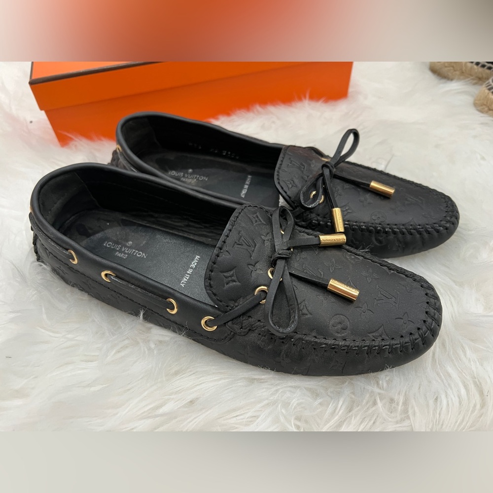 Sold - Louis Vuitton Gloria Loafer Driver Sz 36